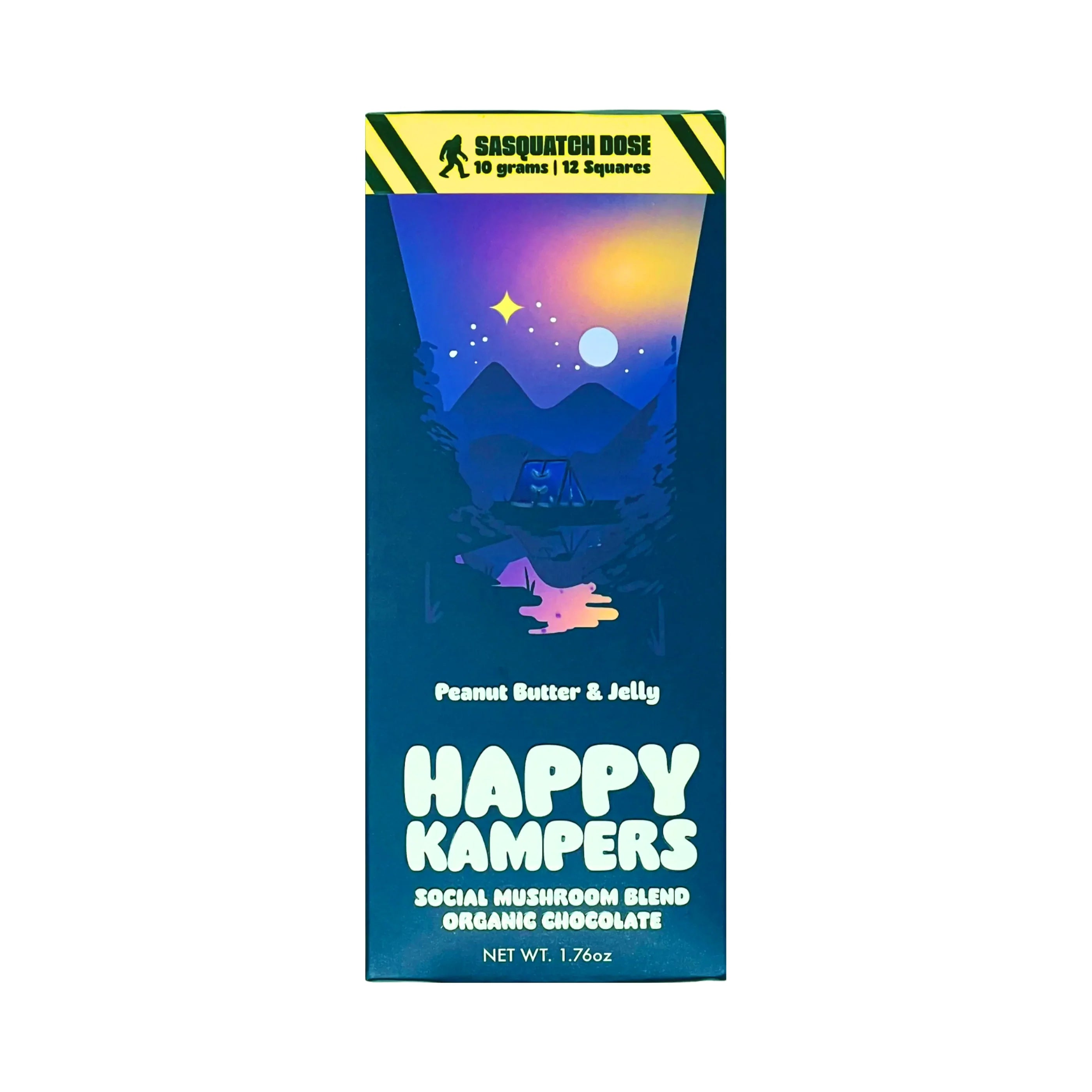 Happy Kampers 10 Gram Mushroom Chocolates (6ct)