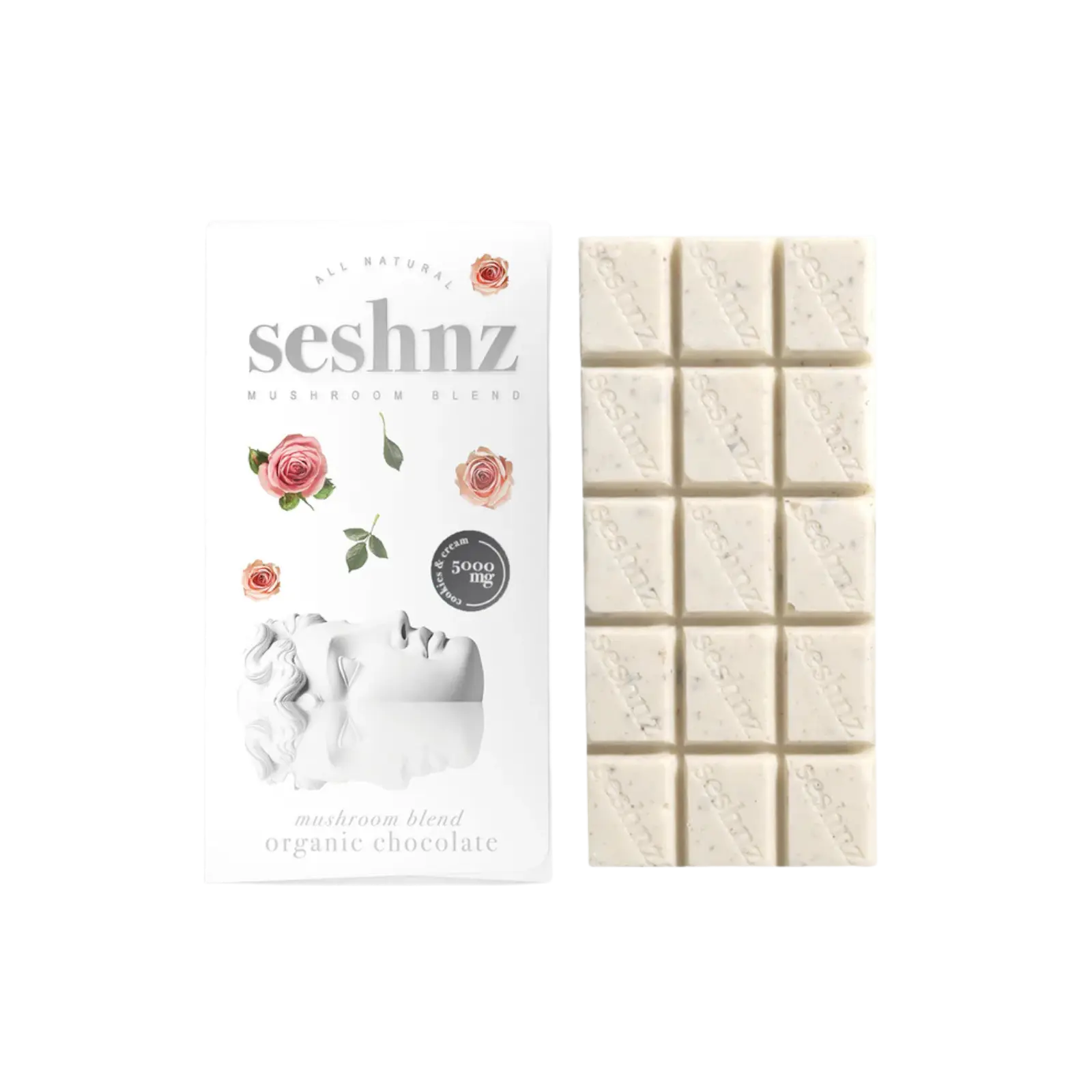 Seshnz 5 Gram Mushroom Chocolates (5ct)